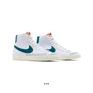 Blazer Mid '77 Vintage White Dark Teal Green